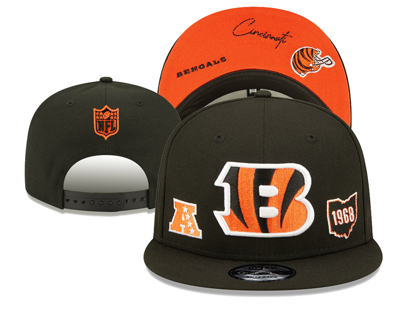 Cincinnati Bengals 2025 Stitched Snapback Hats 007 Cincinnati Bengals 2025 Stitched Snapback Hats 007